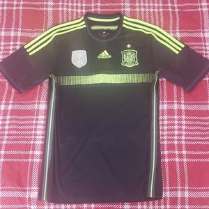 Spain National Soccer Futbol Team Jersey
Black